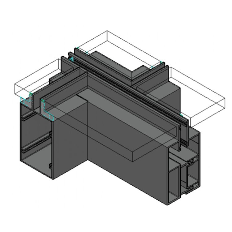 Unit and Mullion Curtain Wall System 2